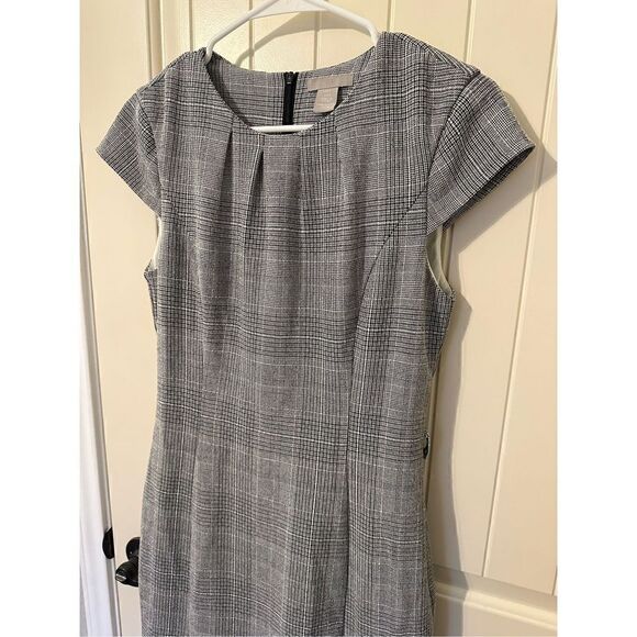 H&M Women’s Plaid Bodycon Dress - Size Small - Picture 7 of 14